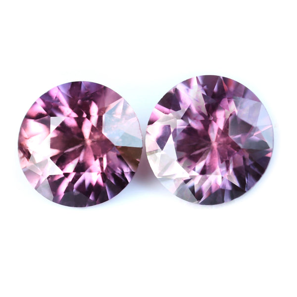 0.93ct Certified Natural Pink Sapphire Matching Pair