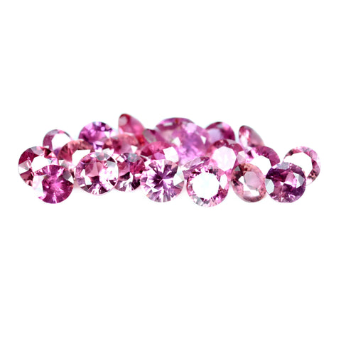 1.44ct Certified Natural Pink Sapphire Matching Set