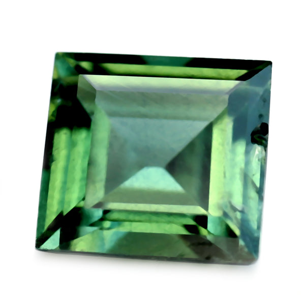 0.47ct Certified Natural Green Sapphire