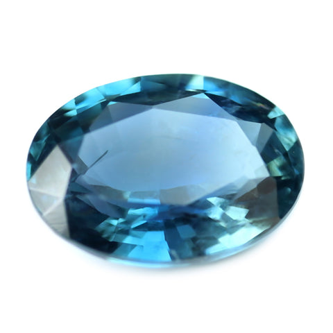 0.75ct Certified Natural Teal Sapphire