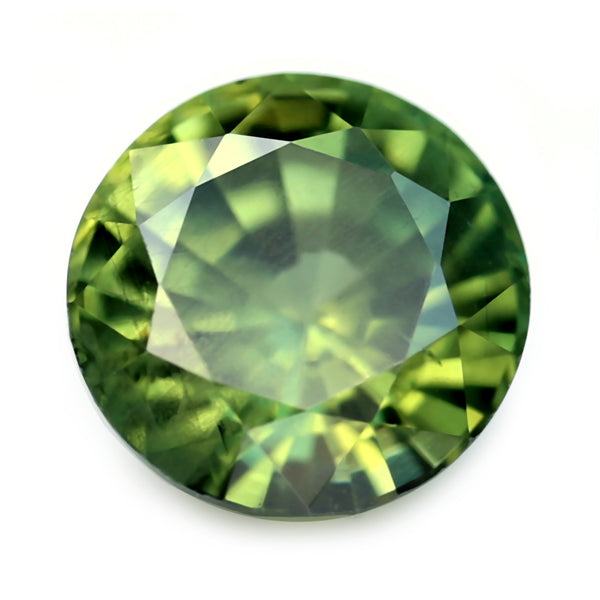 0.65ct Certified Natural Green Sapphire