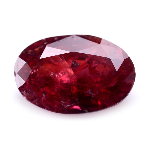 0.87ct Certified Natural Red Color Ruby