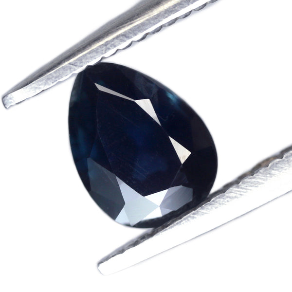 0.80ct Certified Natural Teal Sapphire