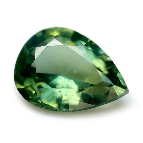 0.49ct Certified Natural Green Sapphire