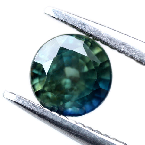 1.01ct Certified Natural Teal Sapphire