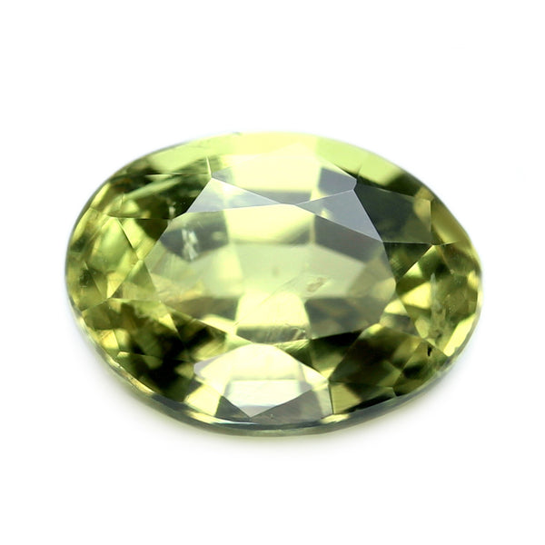 0.55ct Certified Natural Yellow Chrysoberyl