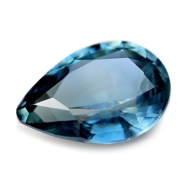 0.44ct Certified Natural Teal Sapphire