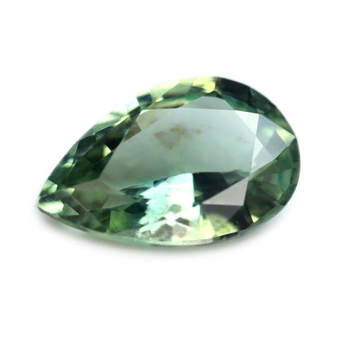 0.66ct Certified Natural Teal Sapphire