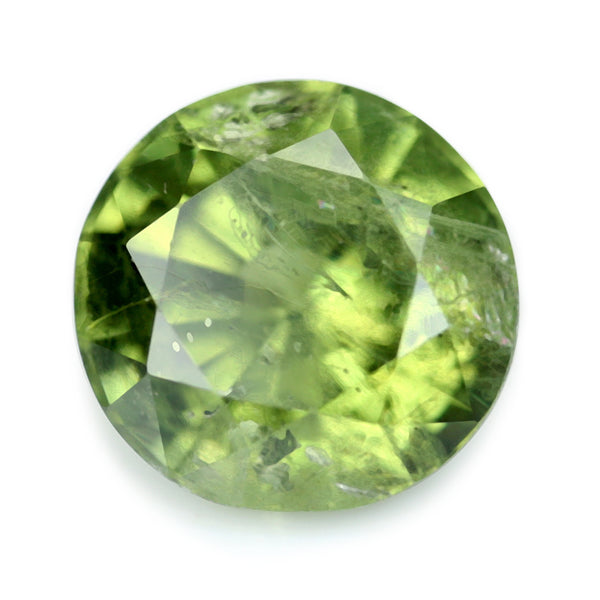 1.10ct Certified Natural Green Sapphire