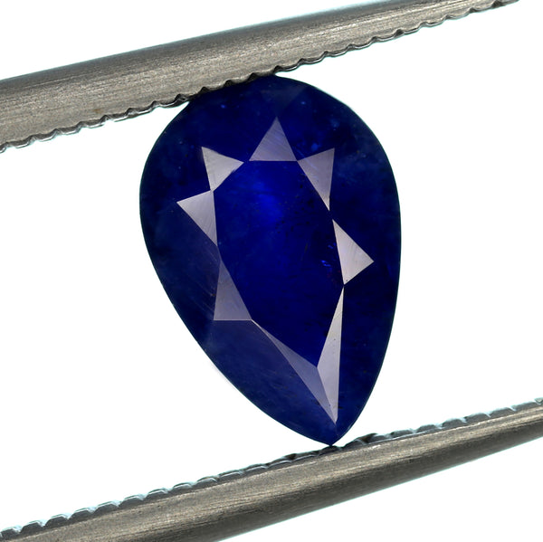 1.52ct Certified Natural Blue Sapphire