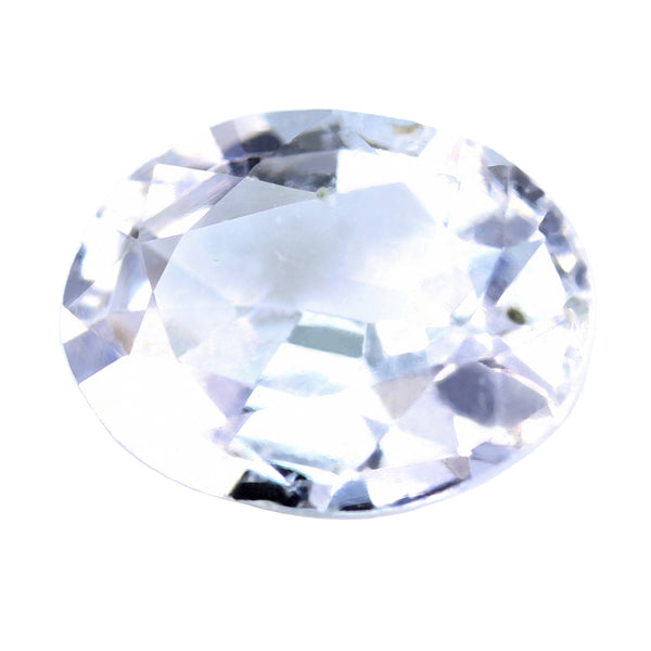 1.70ct Certified Natural White Sapphire