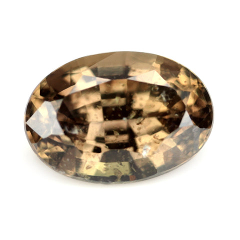 0.84ct Certified Natural Champagne Sapphire