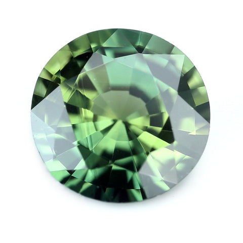 0.73ct Certified Natural Green Sapphire