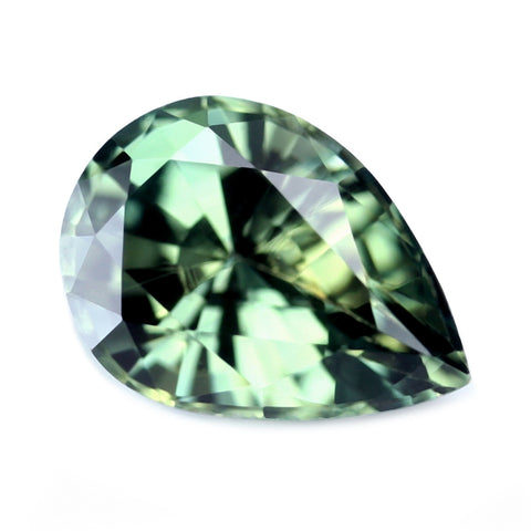 0.72ct Certified Natural Teal Sapphire