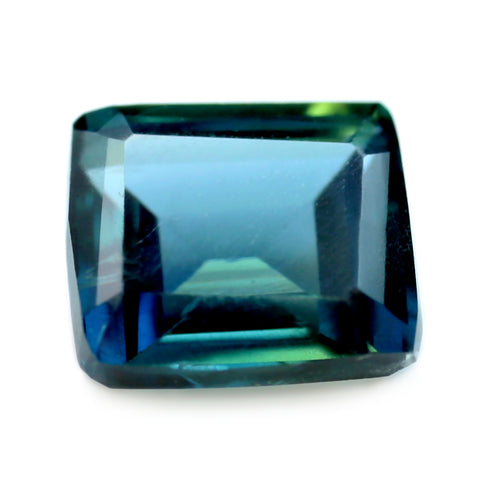0.80ct Certified Natural Teal Sapphire