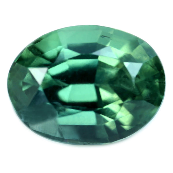 1.15ct Certified Natural Green Sapphire