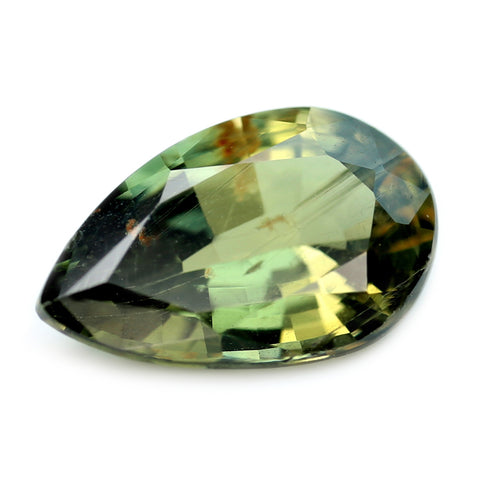 1.08ct Certified Natural Green Sapphire