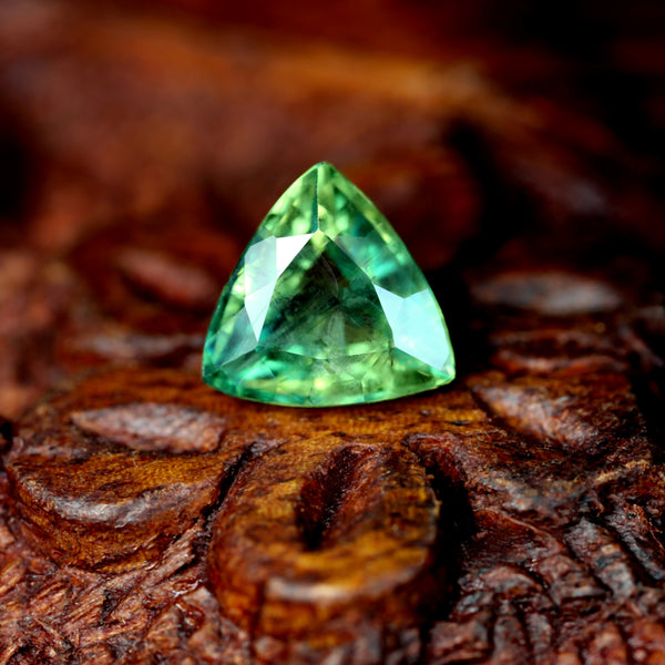1.48ct Certified Natural Green Sapphire
