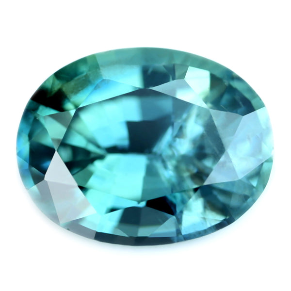 0.93ct Certified Natural Teal Sapphire