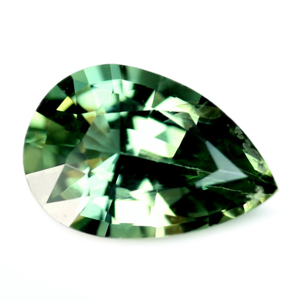 0.75ct Certified Natural Green Sapphire