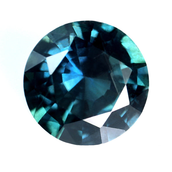 0.78ct Certified Natural Teal Sapphire