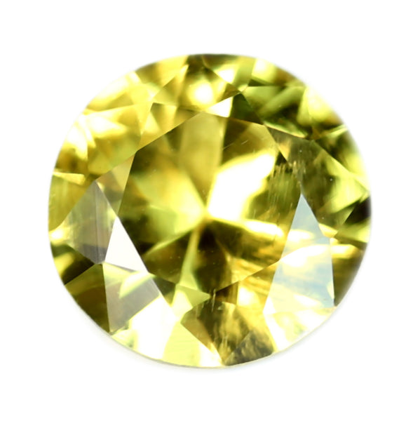 4.40mm Certified Natural Yellow Sapphire