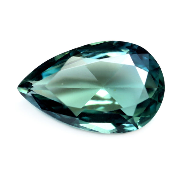 0.73ct Certified Natural Teal Sapphire