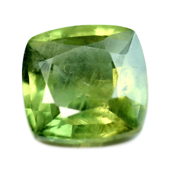 1.35ct Certified Natural Green Sapphire