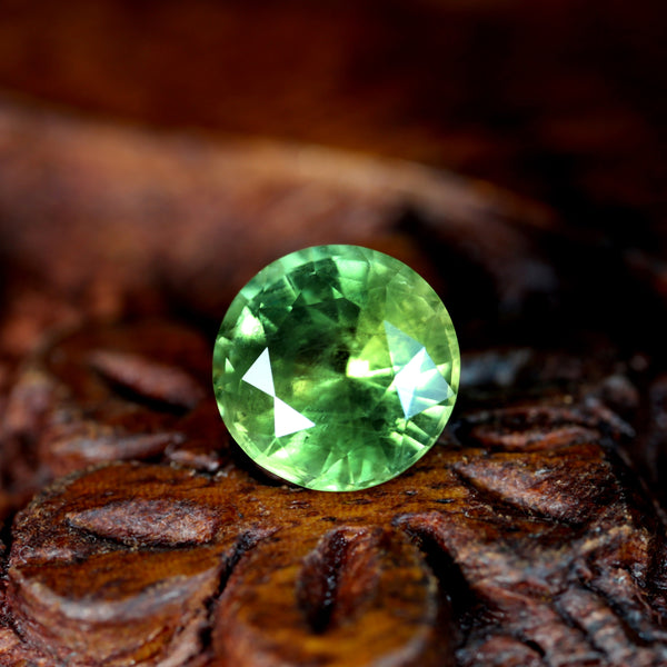 1.80ct Certified Natural Green Sapphire