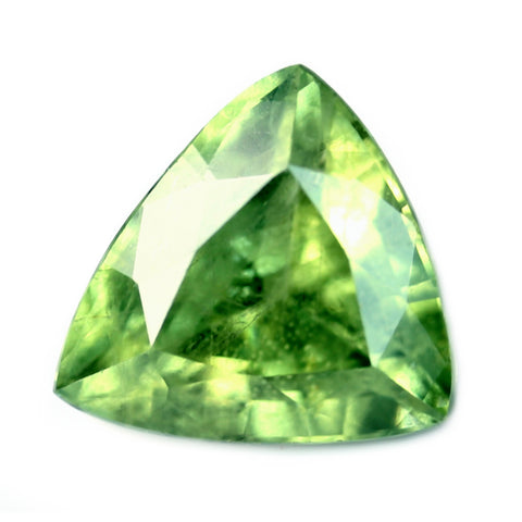 1.22ct Certified Natural Green Sapphire