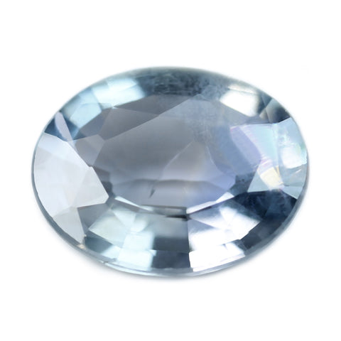 1.14ct Certified Natural White Sapphire