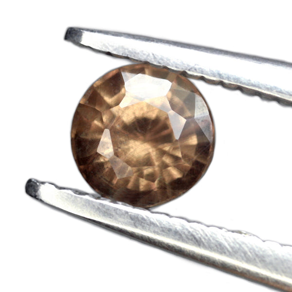 0.59ct Certified Natural Champagne Sapphire