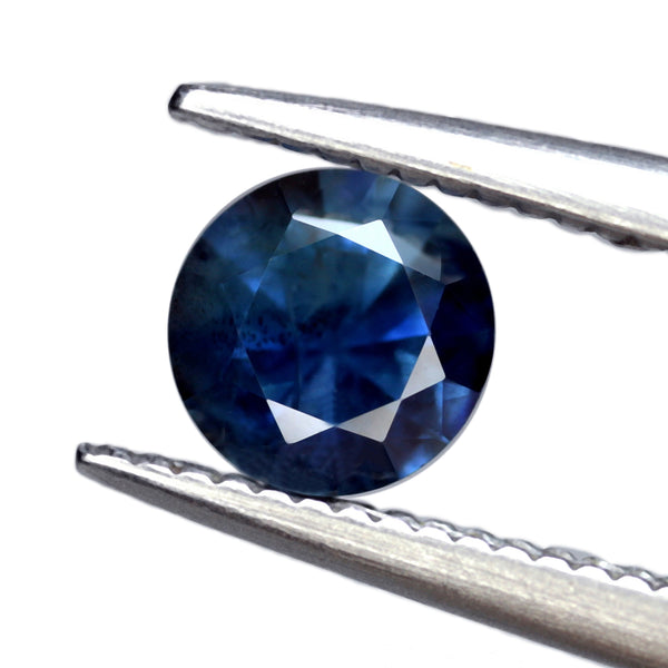 0.58ct Certified Natural Blue Sapphire