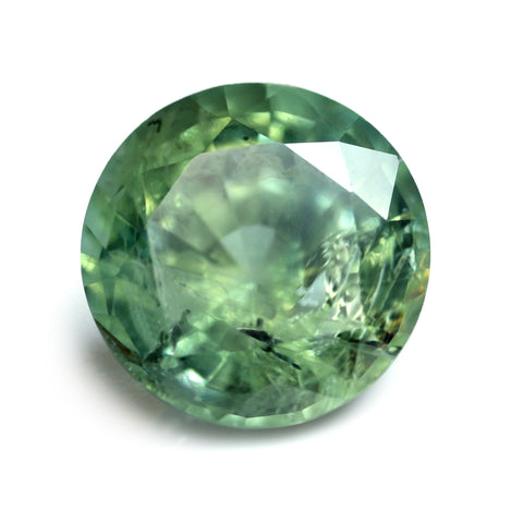 1.97ct Certified Natural Green Sapphire