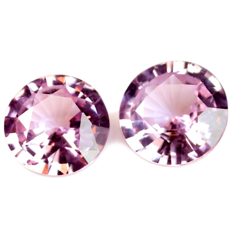0.52ct Certified Natural Pink Sapphire Matching Pair