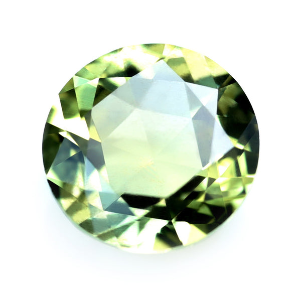 0.68ct Certified Natural Green Sapphire