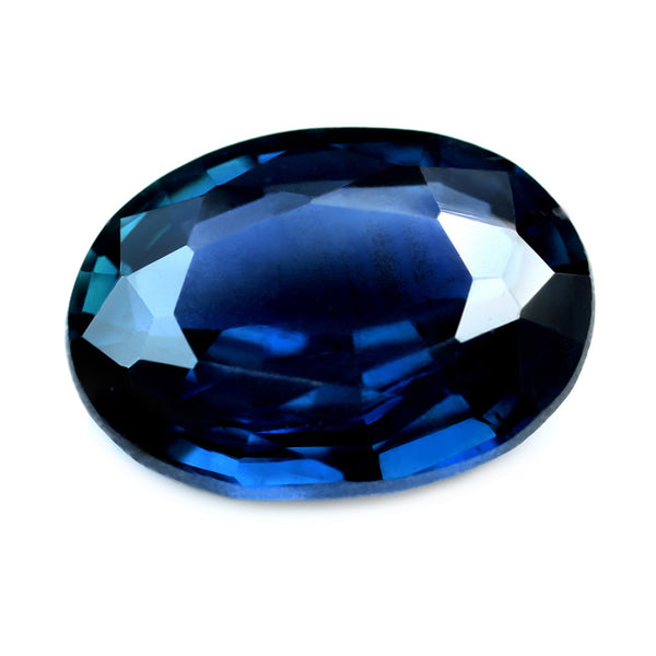 1.00ct Certified Natural Blue Sapphire