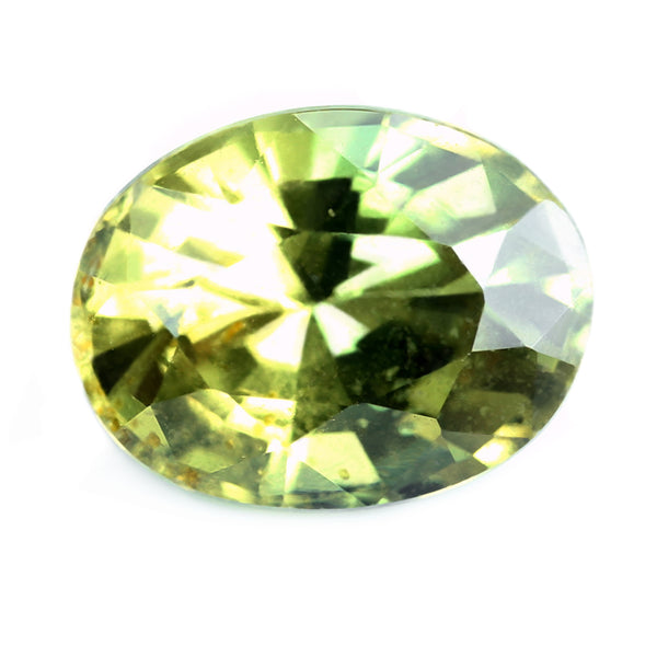 1.14ct Certified Natural Yellow Sapphire