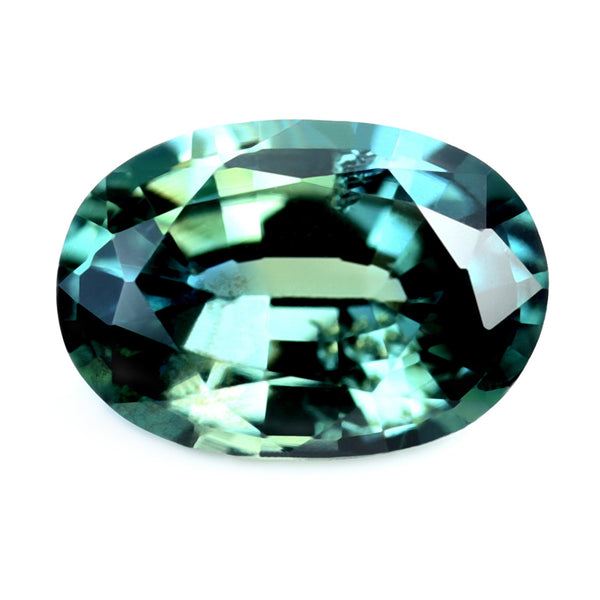 0.56ct Certified Natural Teal Sapphire