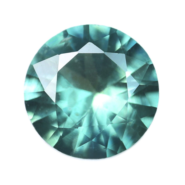 4.58mm Certified Natural Teal Sapphire