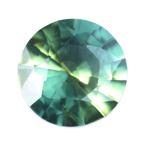 4.58mm Certified Natural Green Sapphire
