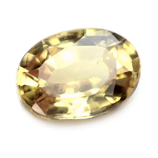 0.81ct Certified Natural Champagne Sapphire