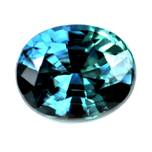 0.59ct Certified Natural Teal Sapphire