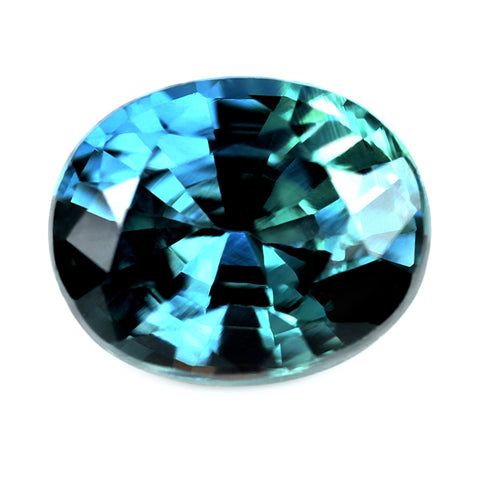 0.59ct Certified Natural Teal Sapphire