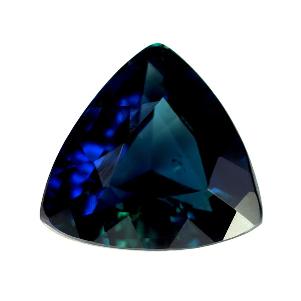 1.34ct Certified Natural Teal Sapphire