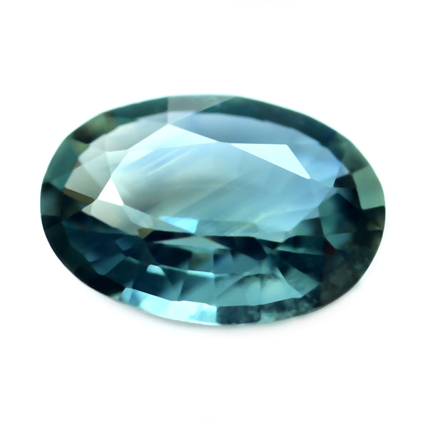 0.65ct Certified Natural Teal Sapphire