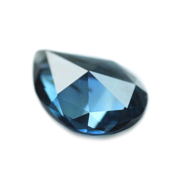 0.57ct Certified Natural Teal Sapphire