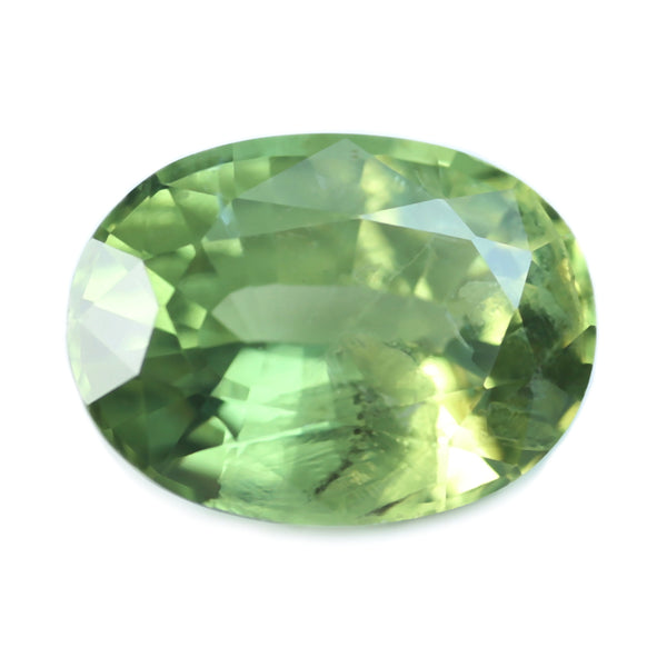 1.14ct Certified Natural Green Sapphire