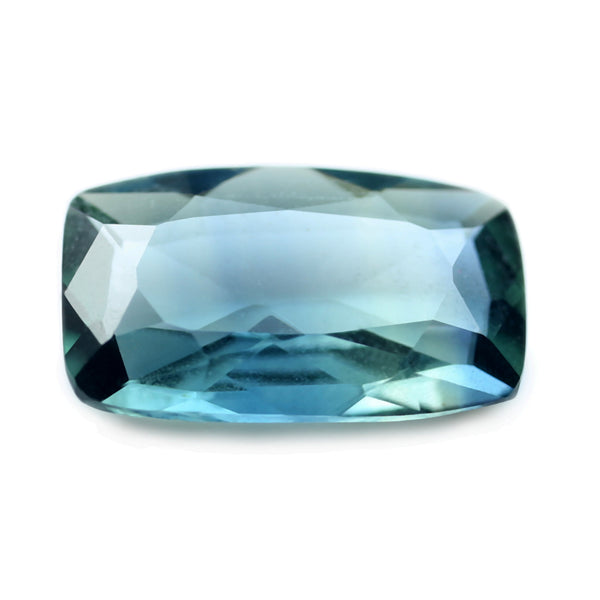 0.88ct Certified Natural Teal Sapphire