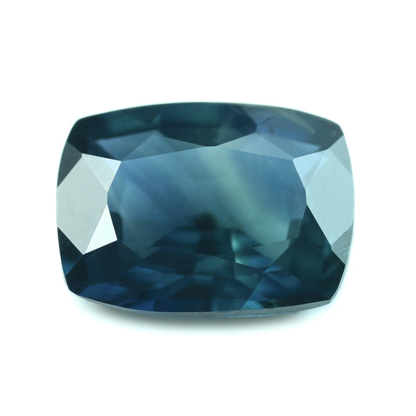 1.07ct Certified Natural Teal Sapphire